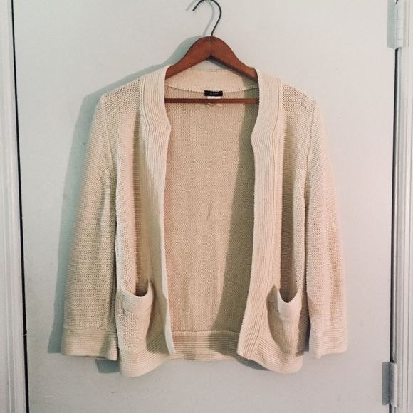 J. Crew Sweaters - J. Crew Seafront Linen Open Cardigan